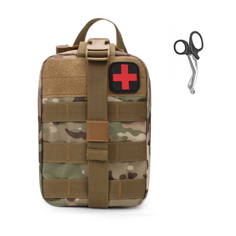 Пустая сумка для отдыха на природе, аварийные комплекты для выживания автомобиля, тактическая дорожная медицинская сумка для самообороны, военная аптечка для первой помощи на открытом воздухе