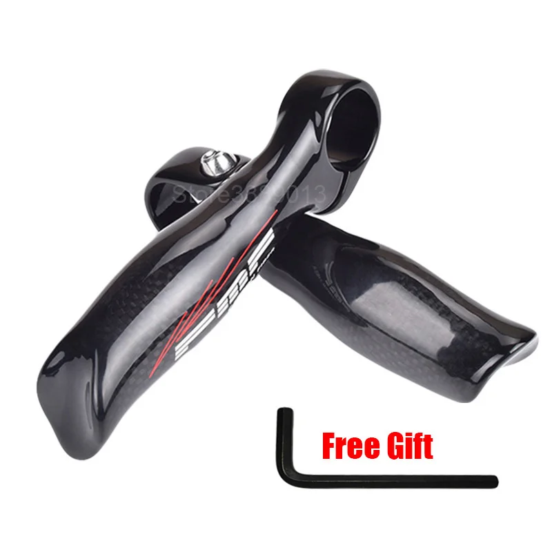 Carbon Fiber Road Mountain Bike MTB Bar End Folding Bicycles Handle Bar