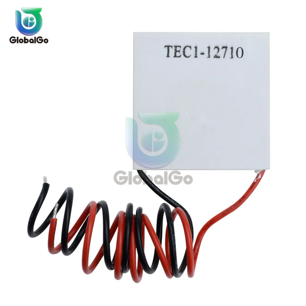 TEC1-12710 TEC1-12705 Термоэлектрический охладитель Пельтье TEC1-12706 TEC1-12710 TEC1-12715 SP1848-27145 40*40 мм 12V Пельтье Elemente модуль - Цвет: TEC1-12710
