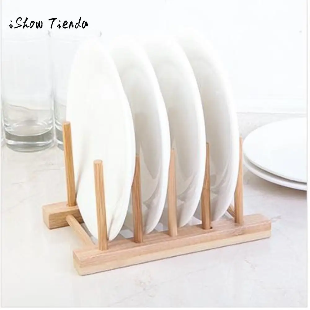 

Wooden Detachable Drain Cup Mug Plate Storage Rack Sink Holder Shelves Home Kitchen Gadget Tool Multifunction Holders Organizer