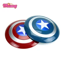 Капитан Америка Голосовая вспышка щит для костюма Капитана Америки держать героя в безопасности, как детские игрушки подарок с светодиодный светильник