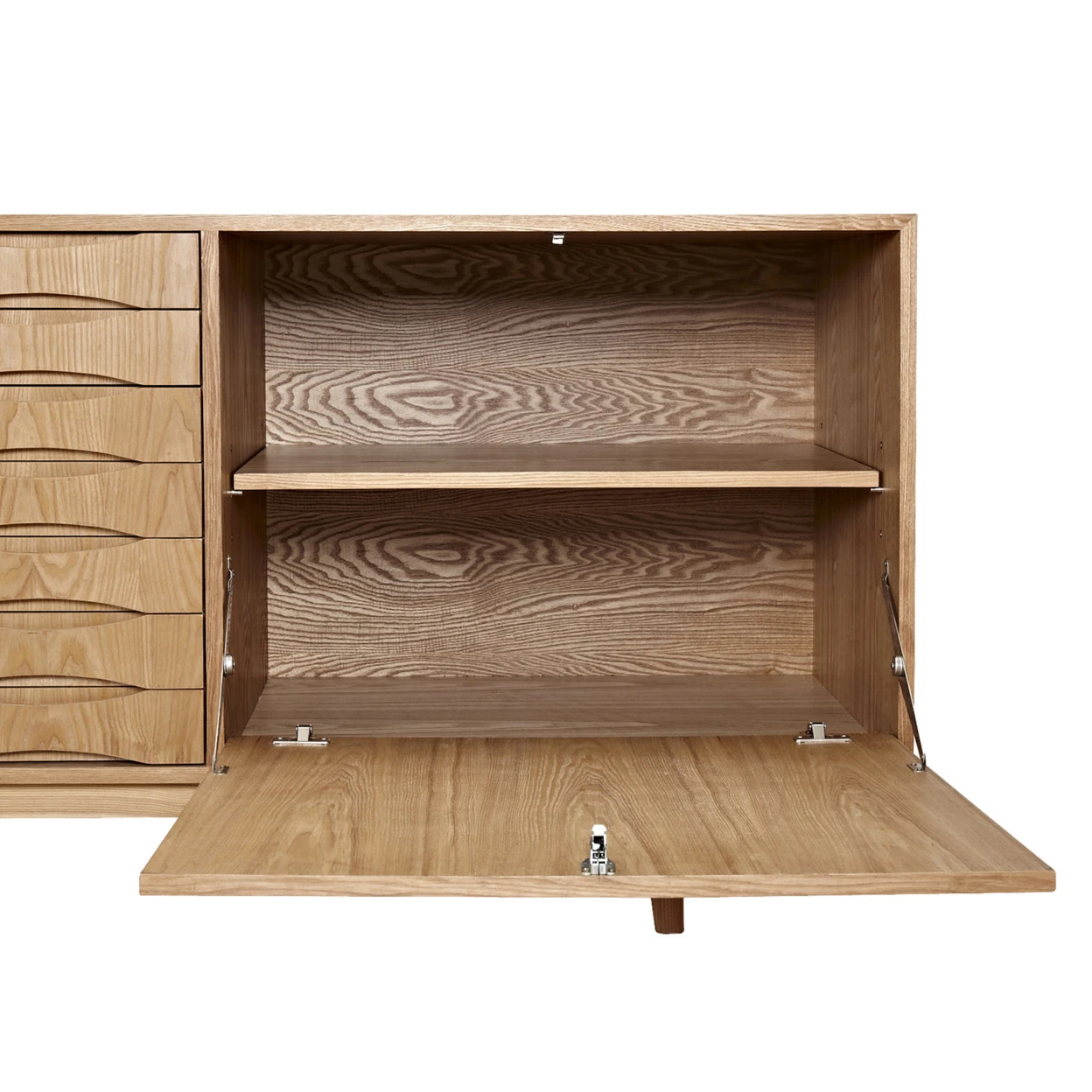 Plum and Peach Alma Sideboard- Natural (5)