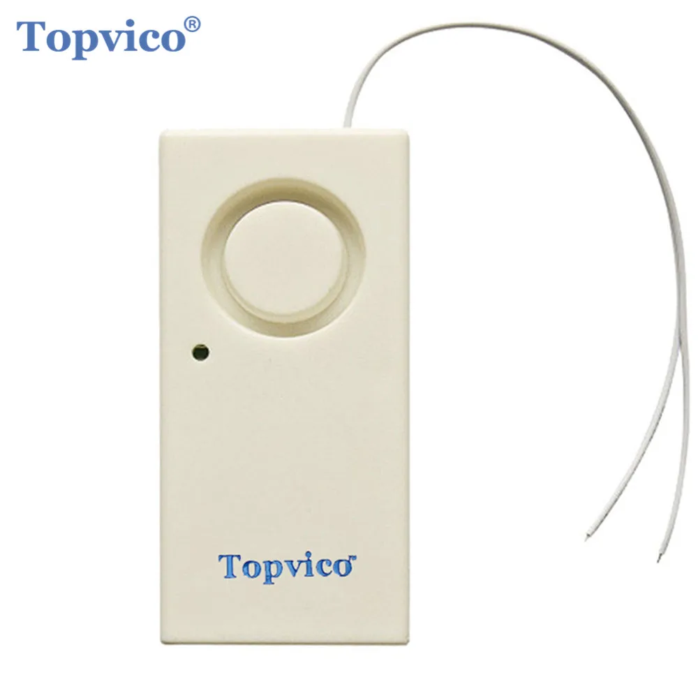 Topvico датчик утечки воды детектор 130 дБ Сигнализация Голосовая беспроводная работа одна домашняя система охранной сигнализации