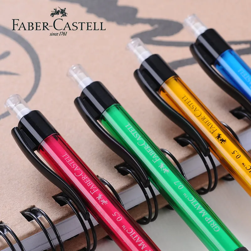 Механический карандаш Faber Castell с рукояткой Matic или сверхтонкими выводами графит