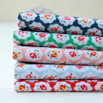 

5 color into the thick waterproof canvas bag Cotton tablecloth made oil surface 20*20cm Patchwork (5 pieces/lot)