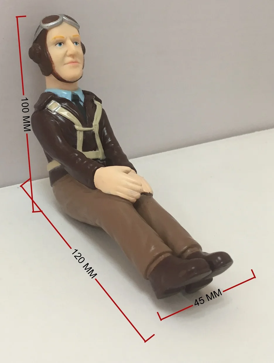 

RC Jet Parts Scale Pilot Figure for Freewing ME262