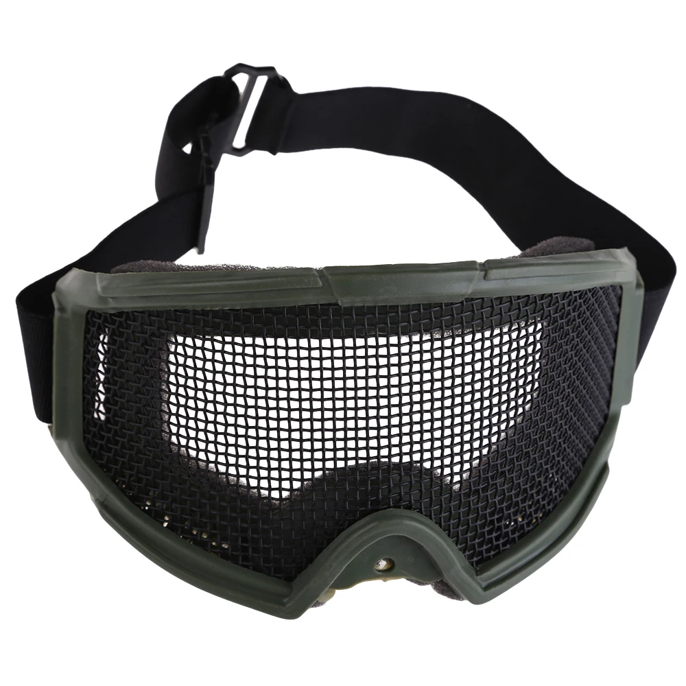 2017 Kendo Protective Eyewear Metal Mesh Net Lens Hunting Airsoft