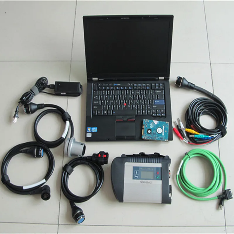 Mb star c4 sd connect 4 wifi c4 with T410 diagnostic