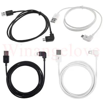 

Fast Charger Cord 90 Degree Right Angle right Micro USB Data Sync Charging Wire cable for Samsung s6 s7