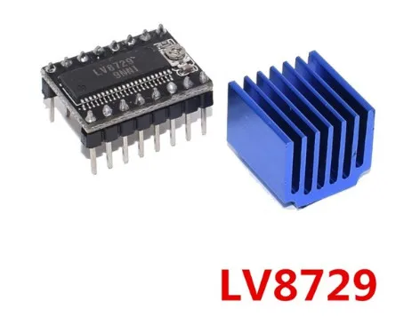 

10PCS Stepper Motor Driver 4-layer Substrate Ultra Quiet Driver LV8729 Driver Support 6V-36V Full Microstep Driver Controll