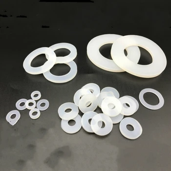 

2MM Silicone gasket/rubber seal ring/flange round gasket/bellows flat gasket/pressure gauge washer/silicone plate