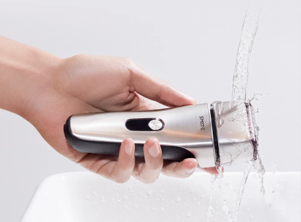 Xiaomi Mijia Smate Electric Men Razor Reciprocating 4 Blade Electric 3 Minute Fast Charge 4-Shaver Dry/Wet Waterproof