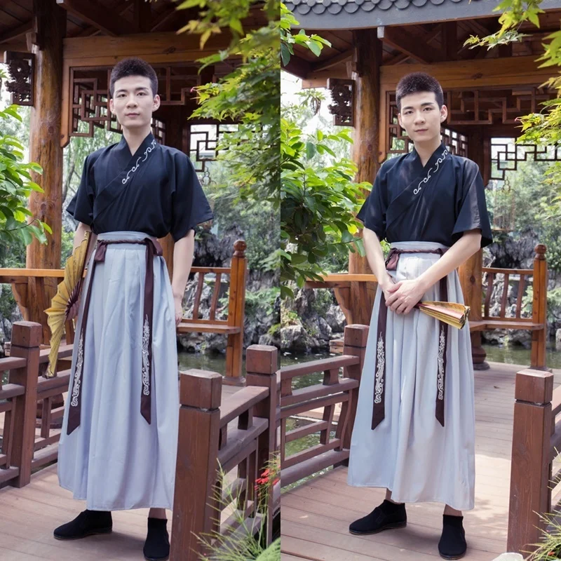 Китайский воин костюм Hanfu мужской TA054