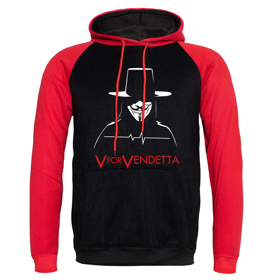 Мужские толстовки с капюшоном V for Vendetta повседневная спортивная одежда для улицы
