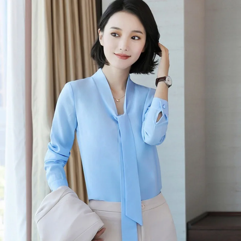New women work wear Women's  business dress knee long-sleeved coat+dress+shirt 3 pcs / set  drop shipping