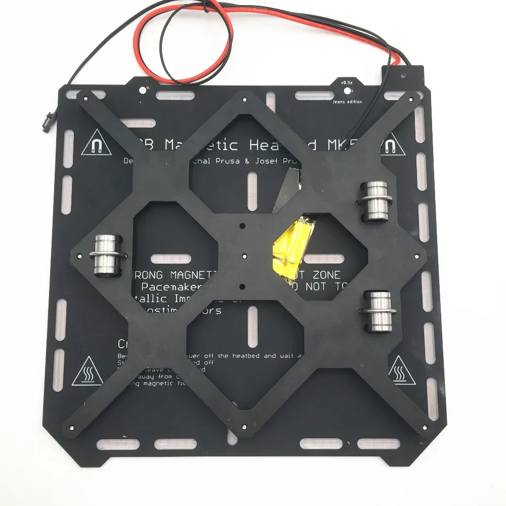 Reprap Prusa i3 mk3 3d принтер с подогревом кровать полный комплект, с PCB магниты кровать, Y перевозки, стальной лист, пей лист, винты и прокладки