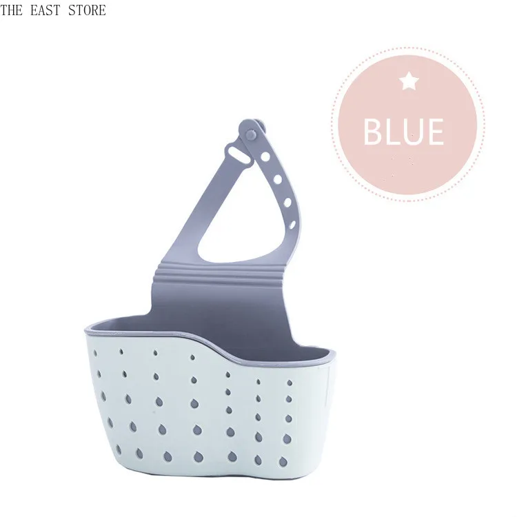 Kitchen utensils sink drainage bag rack Sponge sink receptacle basket drainage rack