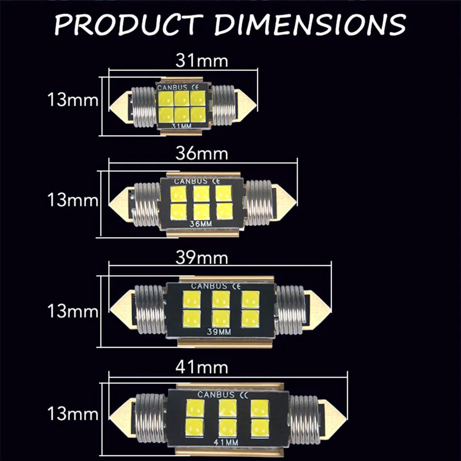 Original C5W C10W CREE led signal lamp (5)