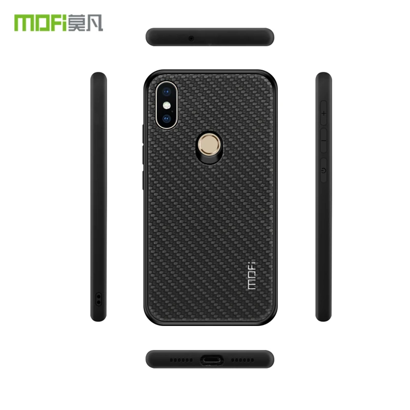 Чехол MOFi Honors Series для Xiaomi Mi 8 Mi8 M8 роскошный Плетеный дизайн ТПУ мягкий жесткий
