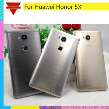 

10pcs For Huawei honor 5X Back Battery Cover Rear Door Housing Case for Huawei Honor 5X With Power Volume Buttons+Camera Lens
