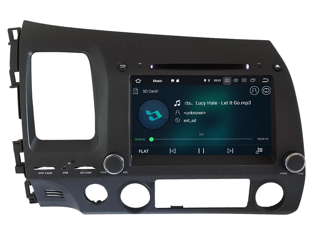 Perfect KLYDE 8" Octa Core 4G Android 8.0 7.1 32GB ROM Car DVD Player Radio GPS Navigation For Honda Civic 2006 2007 2008 2009 2010 2011 3