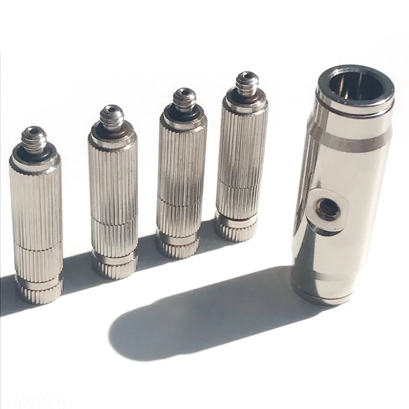 

HM High Pressure Misting Nozzle Watering Spray Fog Nozzles Garden Water Spray Nozzles for Misting Cooling.0.1mm-0.5mm 50pcs