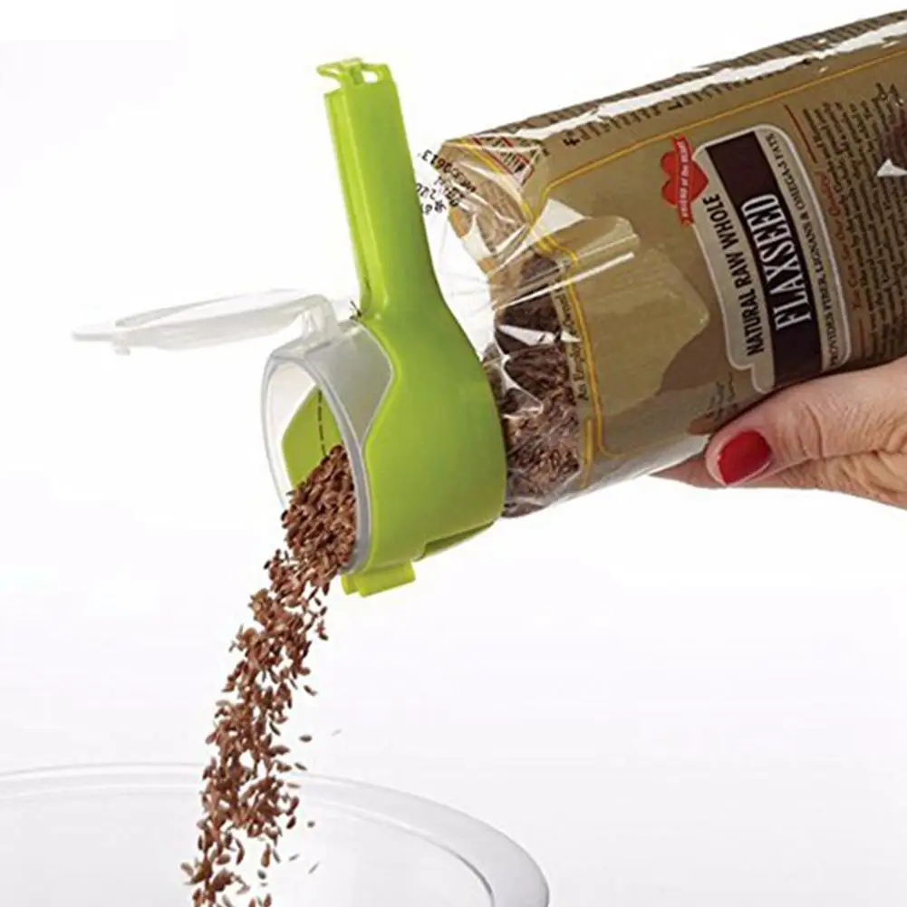 

Pouch Food Sealing Cap Plastic Bag Sealing Clip Multifunctional Sealing Clamp Hopper Sealing Machine