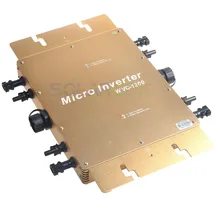 MPPT 1200 Вт водонепроницаемый сетевой инвертор IP65 используется для 24 В/36 в панели солнечных батарей Чистая синусоида Инвертор DC22V-50V к AC110V или 220 В CE