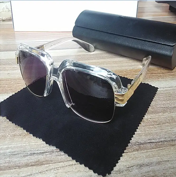 Капелус мужские солнцезащитные очки с полуоправой женские модные солнцезащитные очки CA670 - Цвет линз: Серый