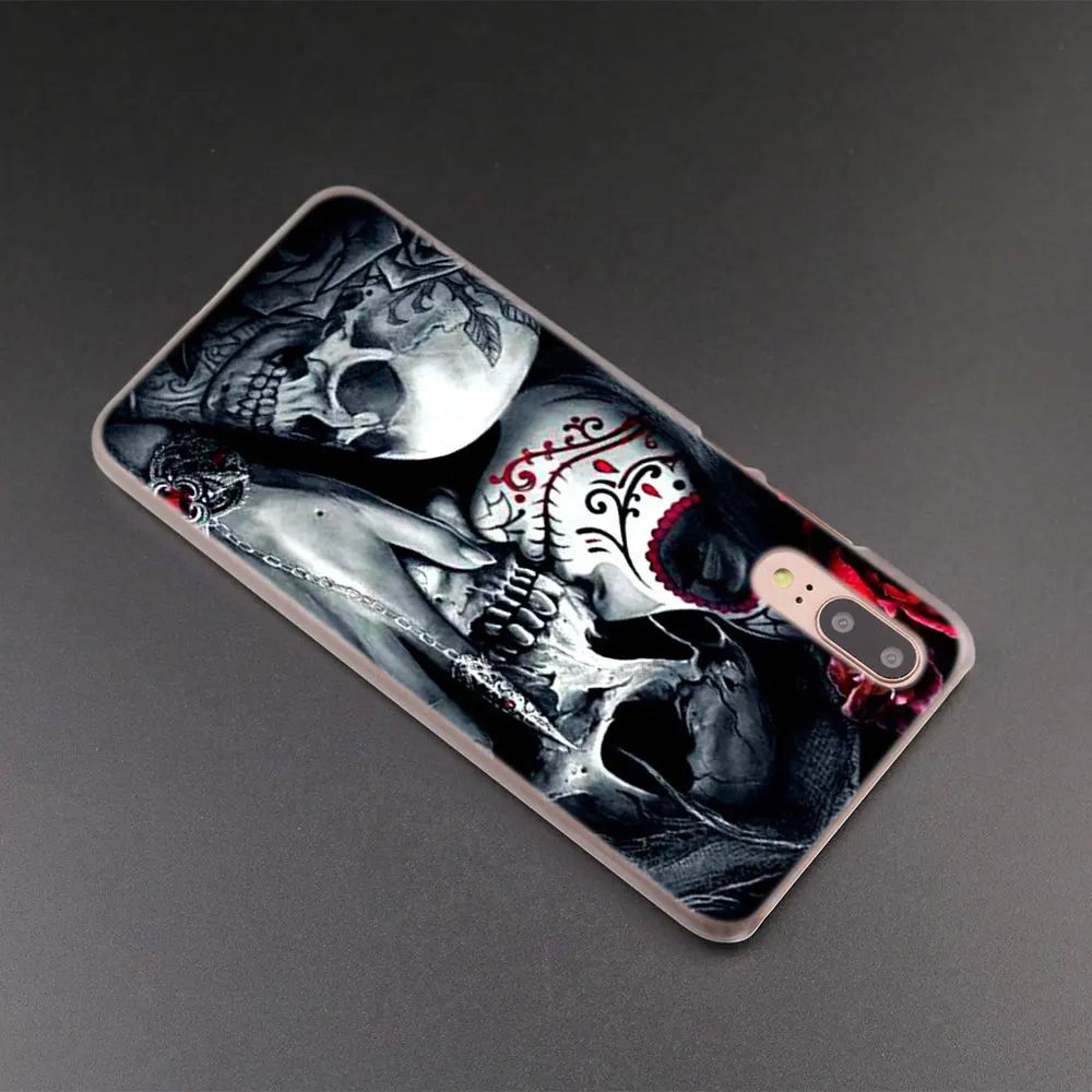 Модный прозрачный чехол MLLSE с черепом и катринами для Huawei P30 P20 P10 P9 P8 Lite 2017 Pro Mini P Smart