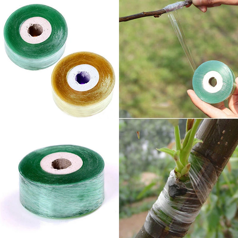 

1Roll Nursery Grafting Stretchable Tape Self-Adhesive Garden Plant Tool 2cm*100m