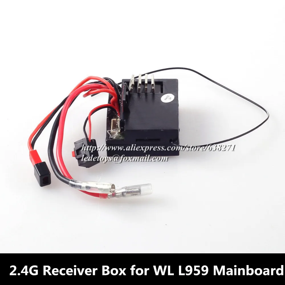 

WL Toys Accessory L959/L303 Mainboard 2.4G Receiver Box L959 4WD RC Hobby Buggy car Spare Parts Accessory Receiver box L959-38