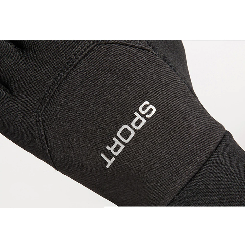 Зимние спортивные теплые уличные перчатки унисекс, велосипедные футбольные противоскользящие ветрозащитные водонепроницаемые флисовые перчатки с сенсорным экраном, оборудование для верховой езды