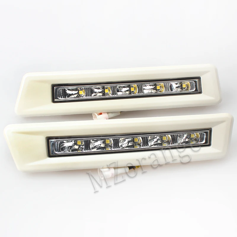 

MZORANGE Car for Toyota LAND CRUISER Prado 2700 FJ150 LC150 2009 2010 2011 2012 2013 DRL LED Daytime Running Light Fog Light
