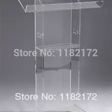 Горячая на заказ Подиум/трибуна из акрила lectern