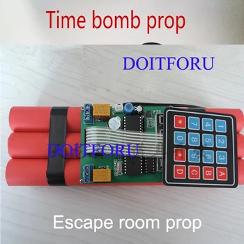 

Reality chamber of escape game props Decryption authority C4 Dan organ of the timer