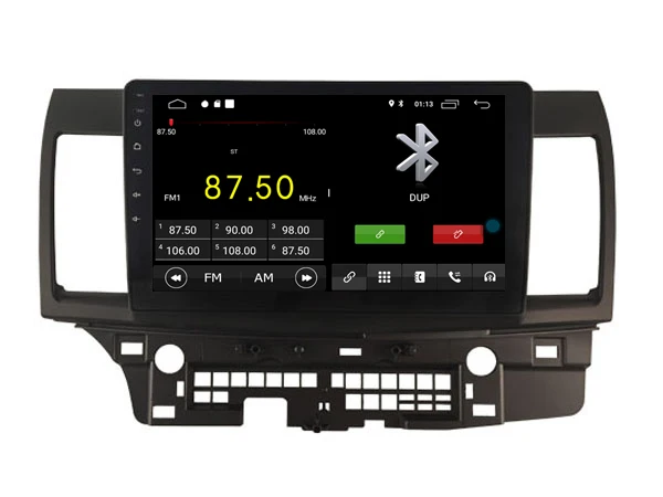 Discount 64GB rom 8 core Android 8.1.2 car GPS for Mitsubishi Lancer 2014-2015 touch screen radio DSP navi carplay recorder FM multimedia 5