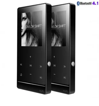 

New MP3 Player Bluetooth 4.1 HiFi MP3 Player 8GB Touch screen Lossless Audio Player MP3 with FM Radio E-Book Reading Black Color