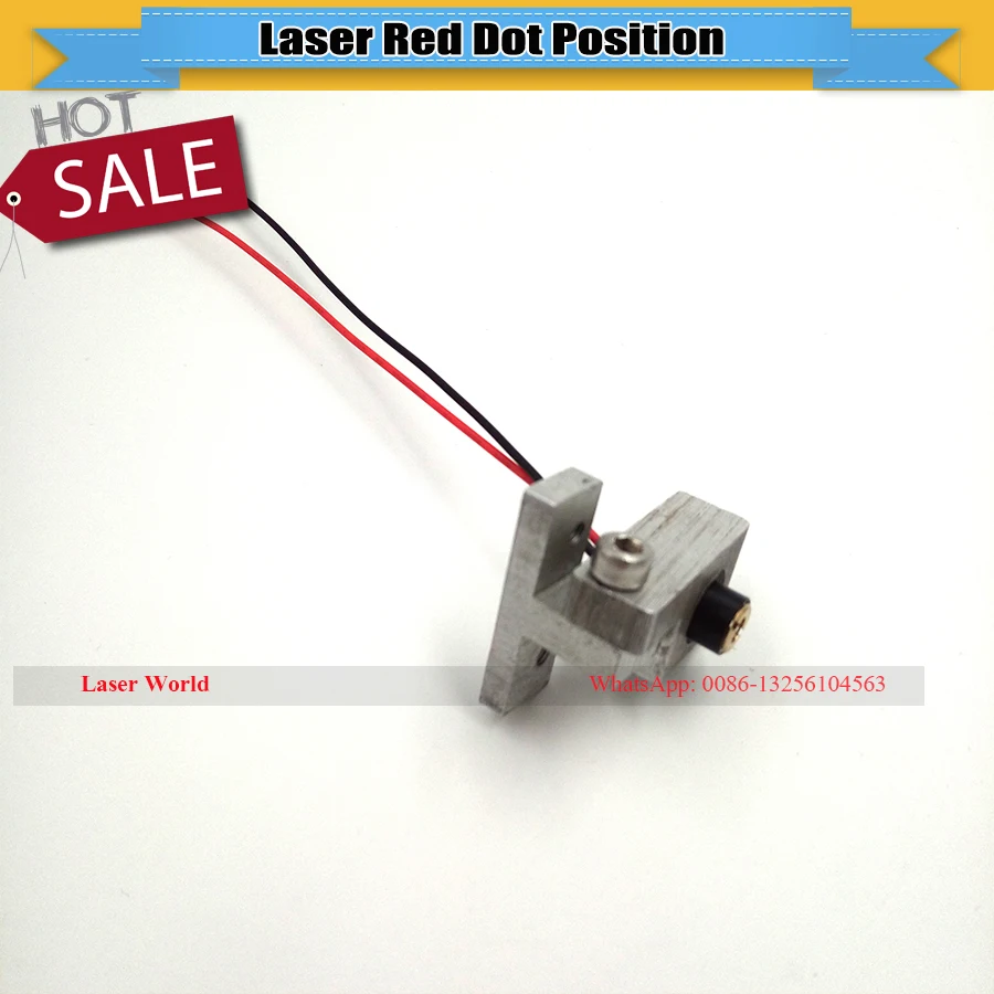 Позиционирование с красной точкой+ Поддержка Держатель используется для Co2 лазерная головка лазерный фокус диодный модуль DIY Лазерный Аппарат для гравировки 2030/3040/4060