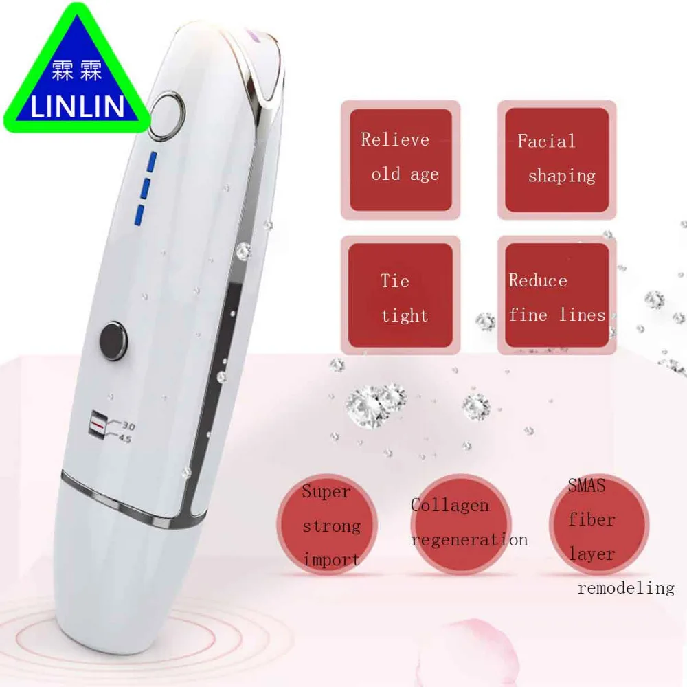 LINLIN Needless tyre Compact shape Anti wrinkle and wrinkle Household child face machine Ultrasonic scalpel Cosmetology