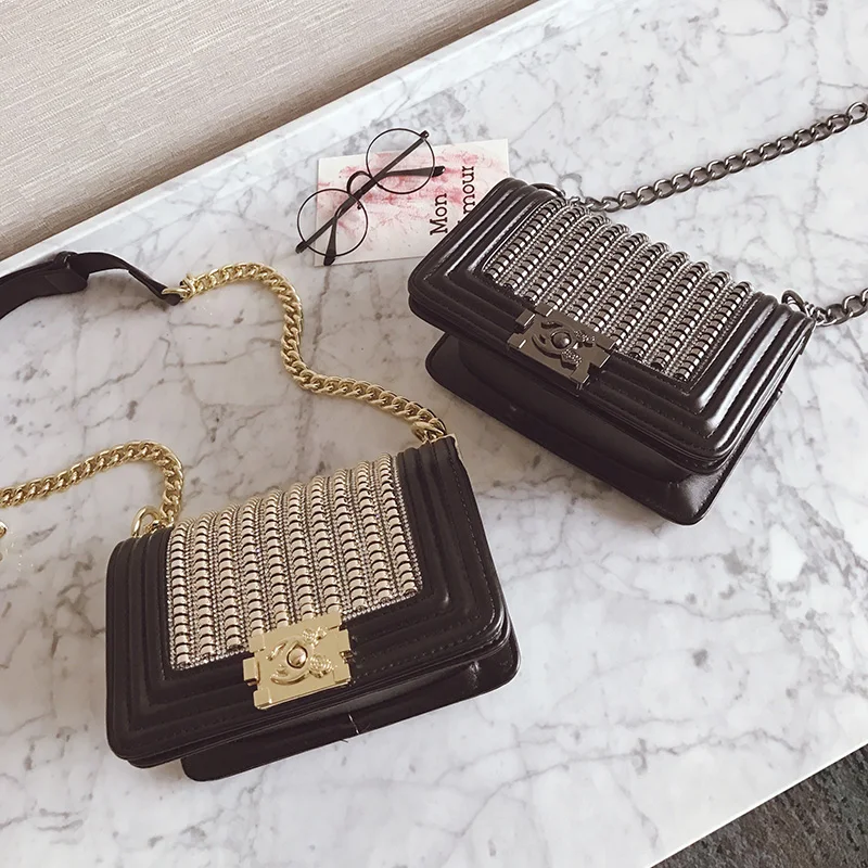 

Luxury Handbags Women Bags Designer Brand Chain Clutch Bag Female Small Crossbody Bags For Women 2018 Channels Women sac a main