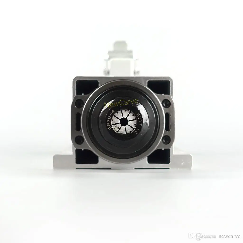 2.2KW шпиндель с воздушным охлаждением 220V 380V ER20 цанговый Runout-off 0,01 мм с 4 Керамика подшипник Newcarve