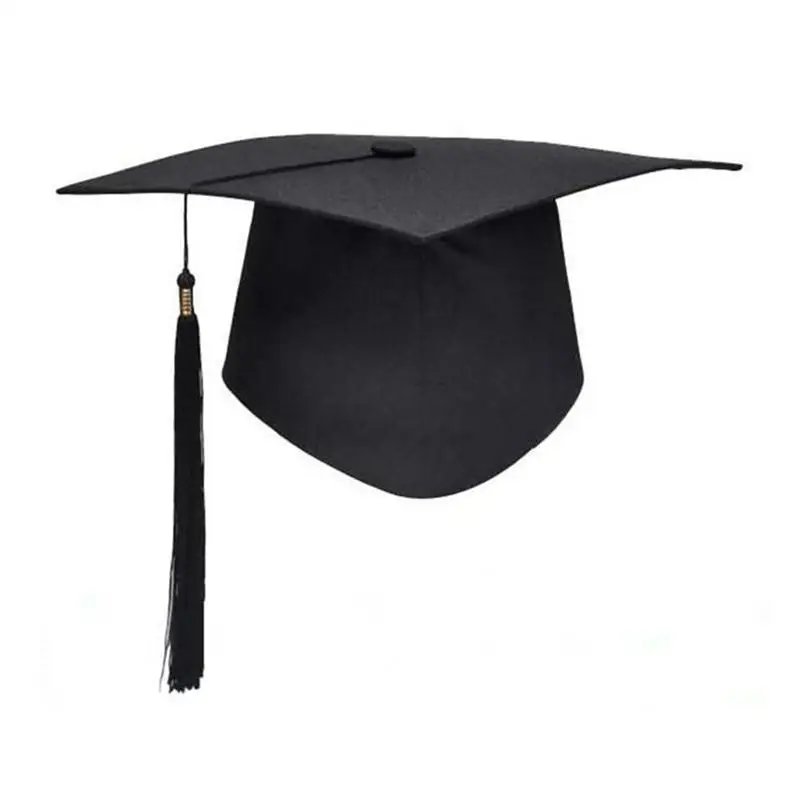 

NEW High Quality Adult Bachelor Graduation Caps With Tassels For Graduation Ceremony Party Supplies