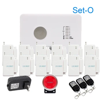 

APP Control Smart House Home Security GSM Alarm system With door Sensor Alarm