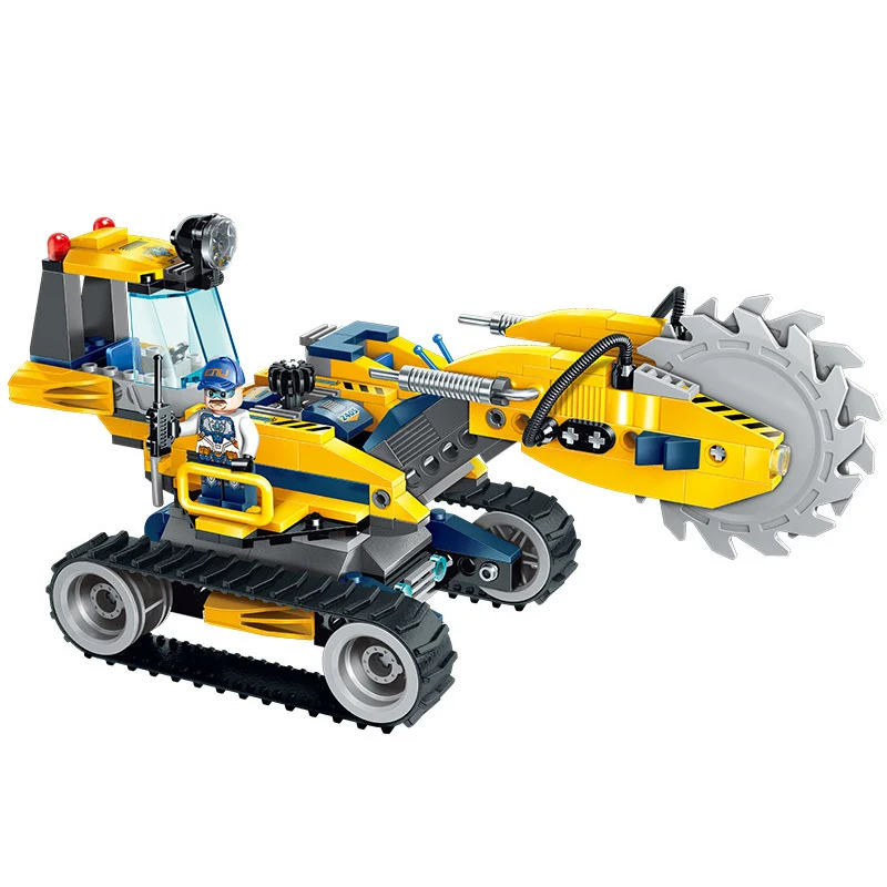 

279pcs City Engineering Spar Constructor Model Kit Building Blocks Compatible LEGoings Education Bricks figure kids Toys for Boy