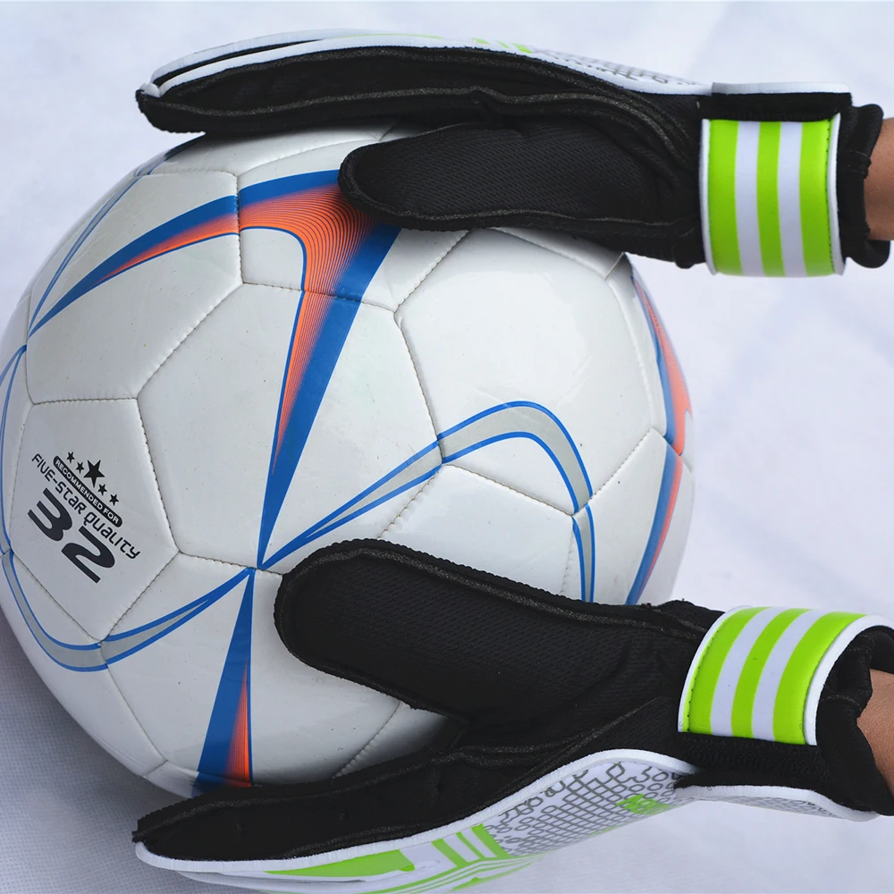 Профессиональные детские вратарские перчатки, Футбольные Детские вратарские перчатки, футбольные перчатки с защитой пальцев, Portero Futbol