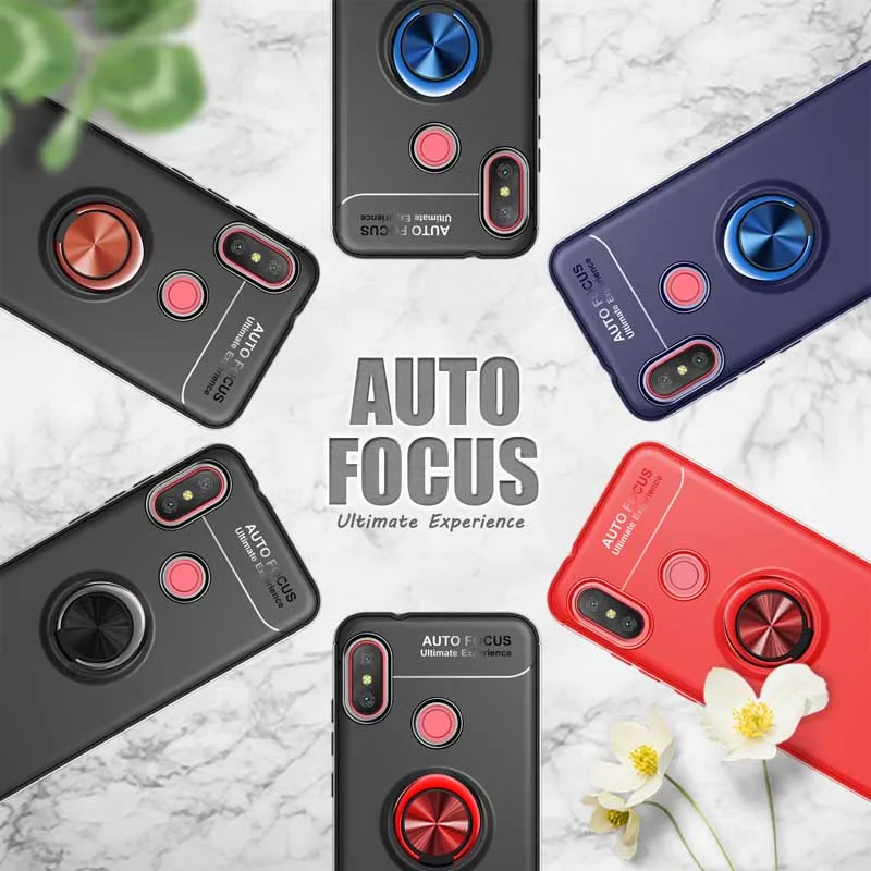 

10pcs/lot For Redmi Note 7 Magnetic Bracket Soft TPU Silicone Back Cover For Xiaomi Redmi Note7 Note 6 Pro Case shockproof