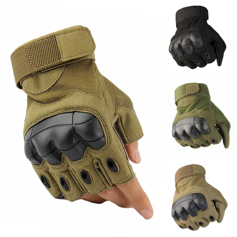 Full Finger /Fingerless Touch Screen Tactical Gloves Airsoft Paintball