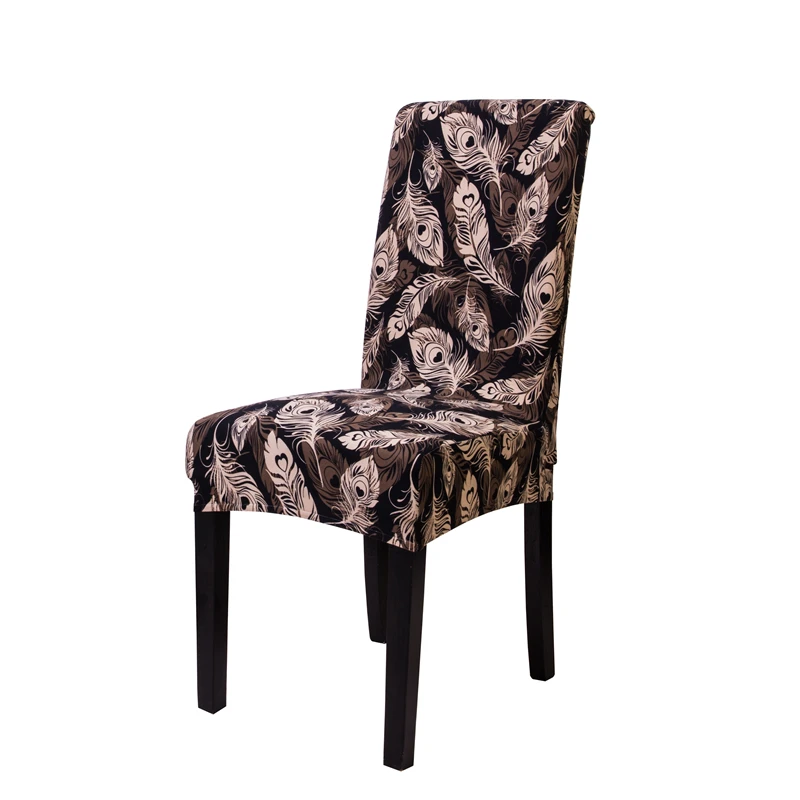 MECEROCK Stretch Elastic Dining Chair Cover Spandex ...