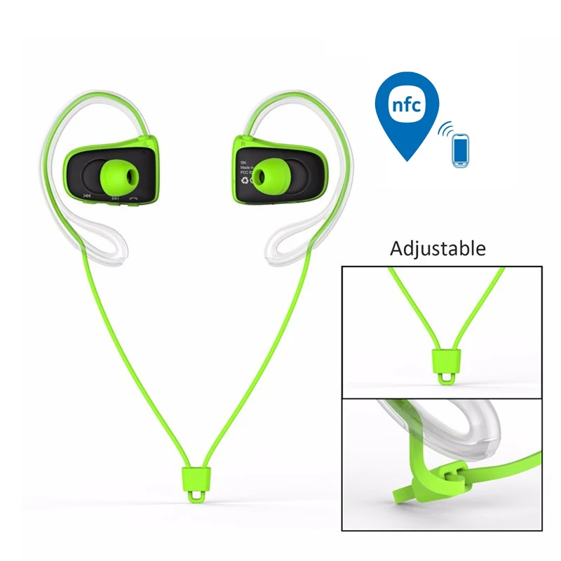 Jabees BSport With NFC Waterproof Wireless Headphones Bluetooth Headset Earphone fone de ouvido hands free For